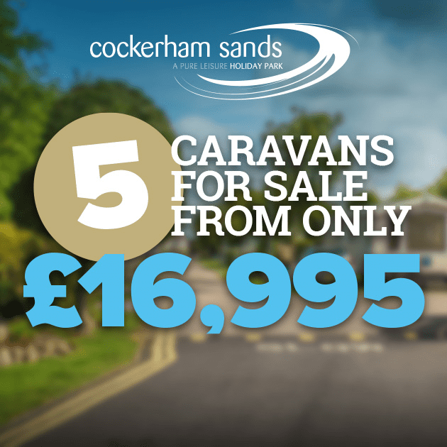 5 Caravans from only £16,995