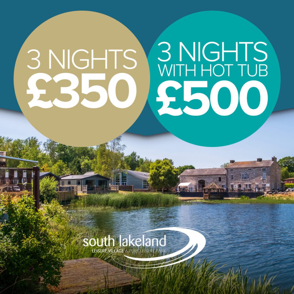 Lodge stays from just £350