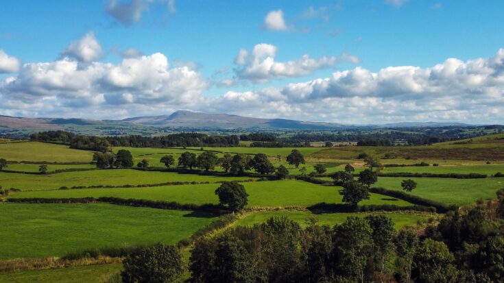 View of the Lune valley from Docker