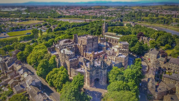 Cockerham Sands Lancaster Castle